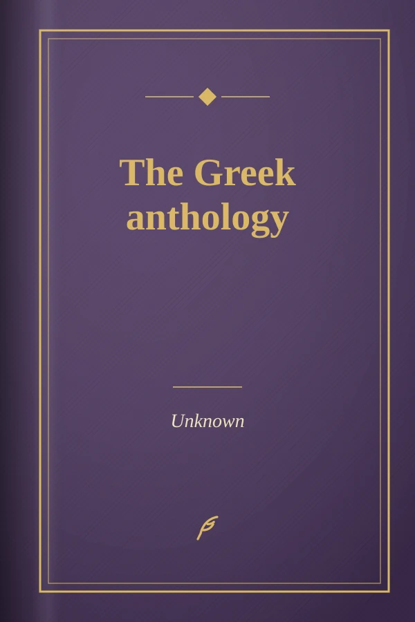 The Greek anthology